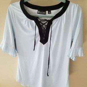 Light Blue Pinstripe Shirt